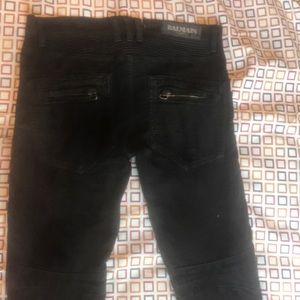 Balmain biker jeans